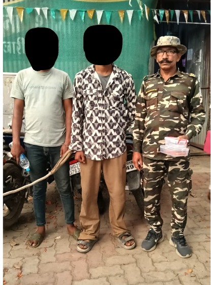 हजारीबाग में ब्राउन शुगर गिरोह पर पुलिस का बड़ा वार, 6.28 ग्राम नशा के साथ दो गिरफ्तार