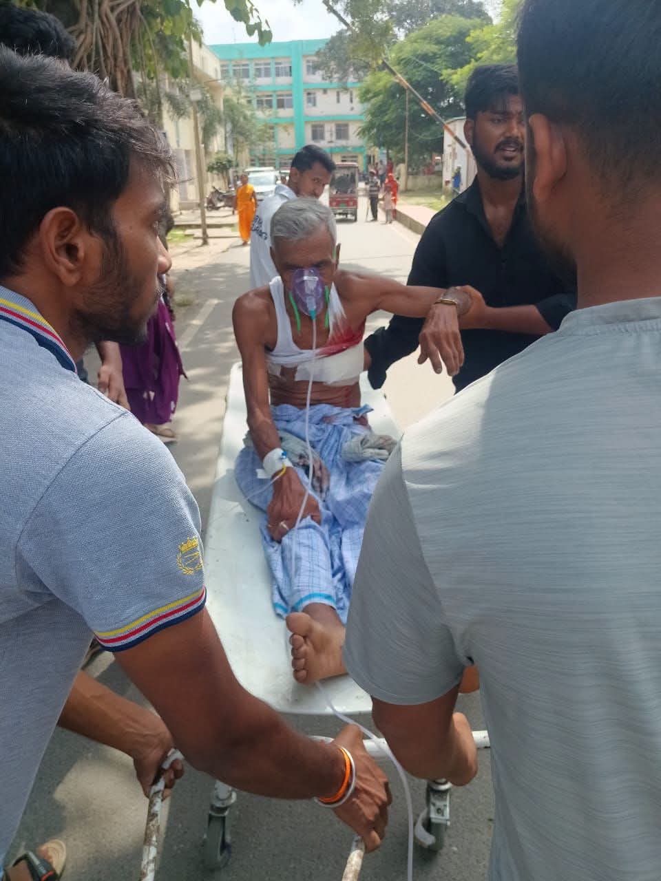 पदमा ओपी में गोलीकांड, रामदेव मेहता घायल